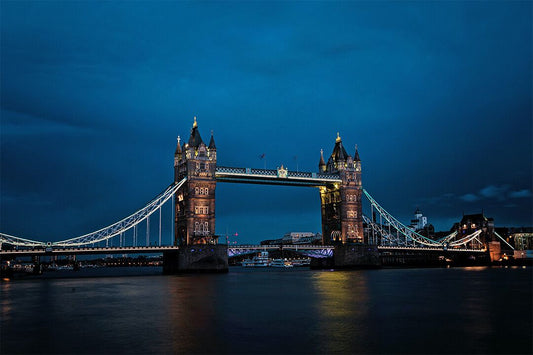 Tower Bridge London United Kingdom Art Wall Decor Jigsaw Puzzle