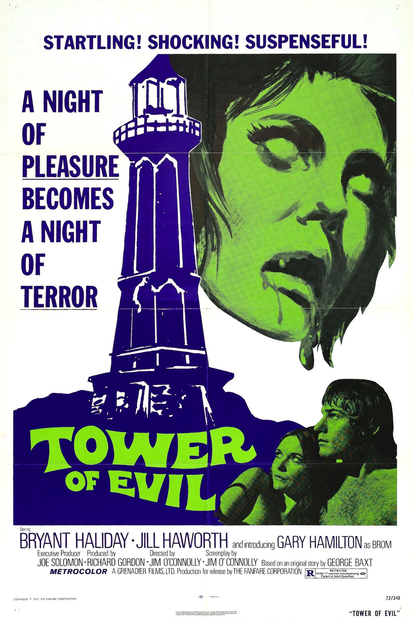 Tower Of Evil 01 Movie Magnet