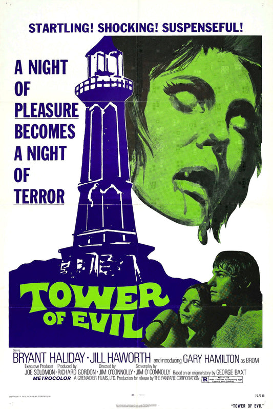 Tower Of Evil 01 Movie Magnet