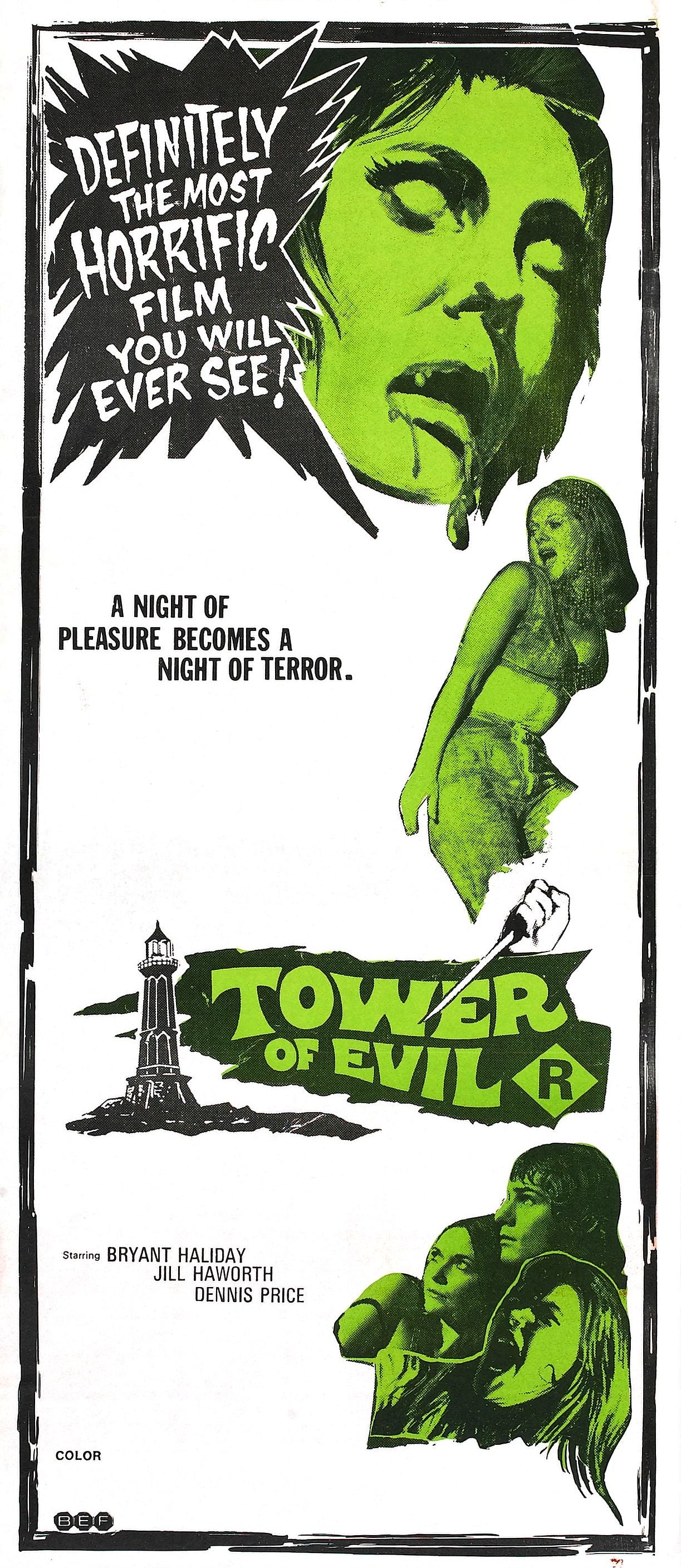 Tower Of Evil 02 Movie Magnet
