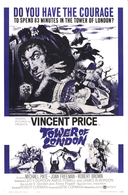 Tower Of London 1962 01 Movie Poster