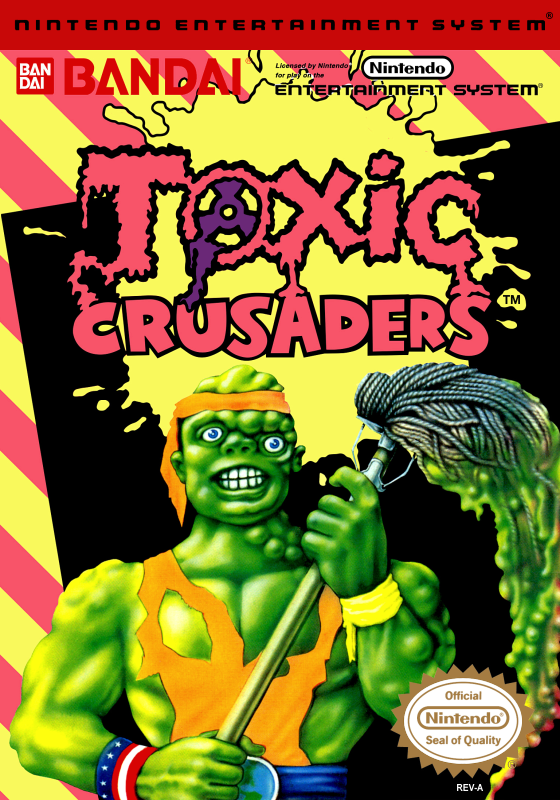 Toxic Crusaders (Usa) Nes Print Poster
