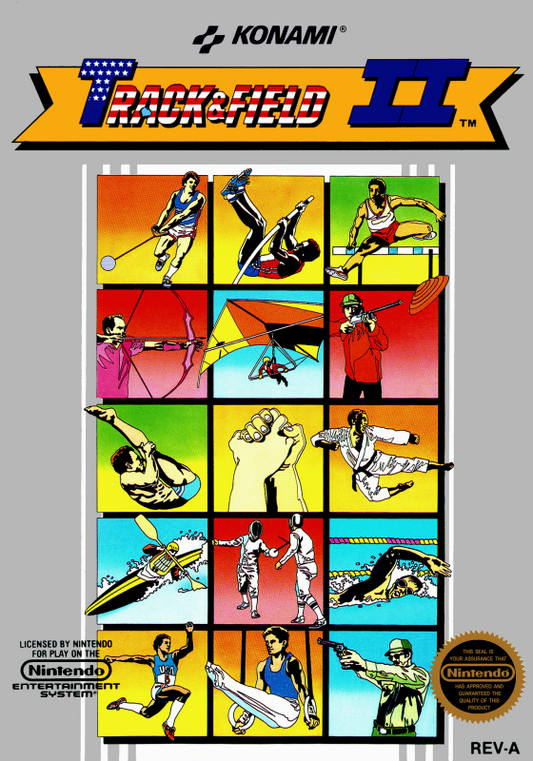 Track & Field Ii (Usa) Nes Print Poster