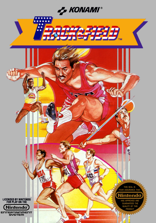 Track & Field (Usa) Nes Print Poster