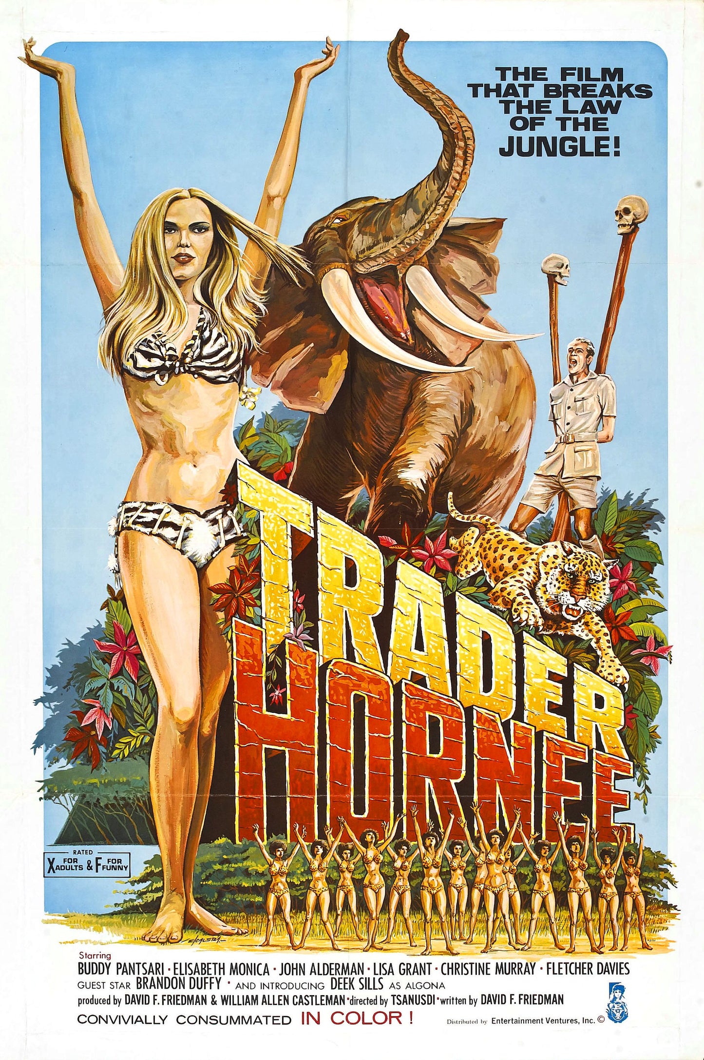 Trader Hornee 01 Movie Magnet