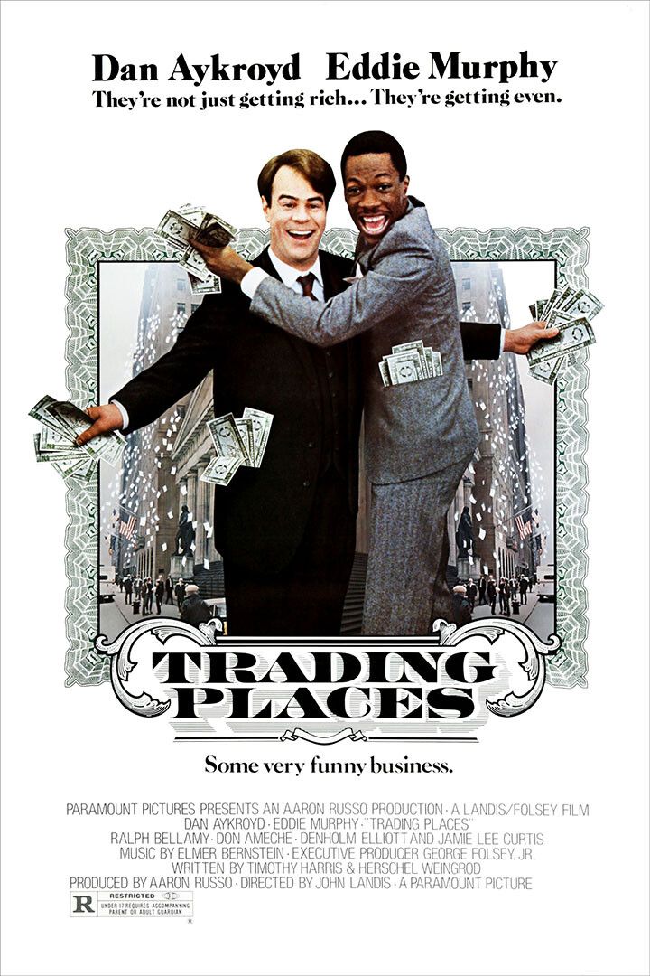 Trading Places Movie Comedy Adventure Print Jigsaw Puzzle