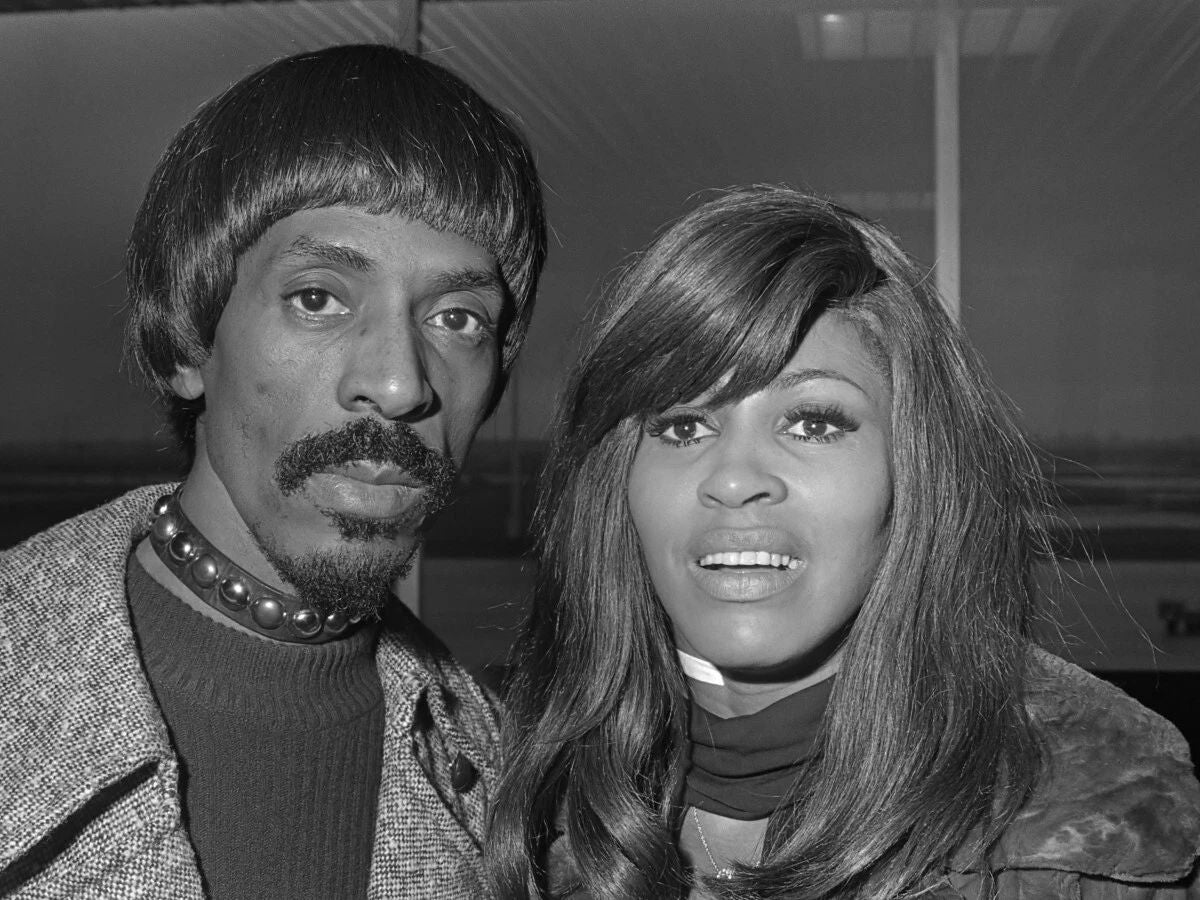 Tragic Couple Singers Ike And Tina Turner Publicity Picture Photo Print