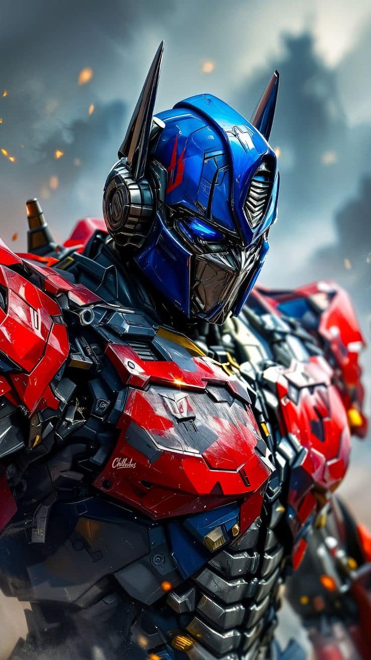 Transformer Optimus Prime Portrait Jigsaw Puzzle