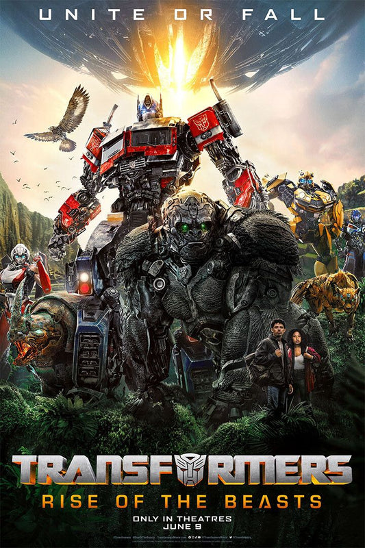 Transformers Rise Of The Beasts Movie Action Adventure Jigsaw Puzzle