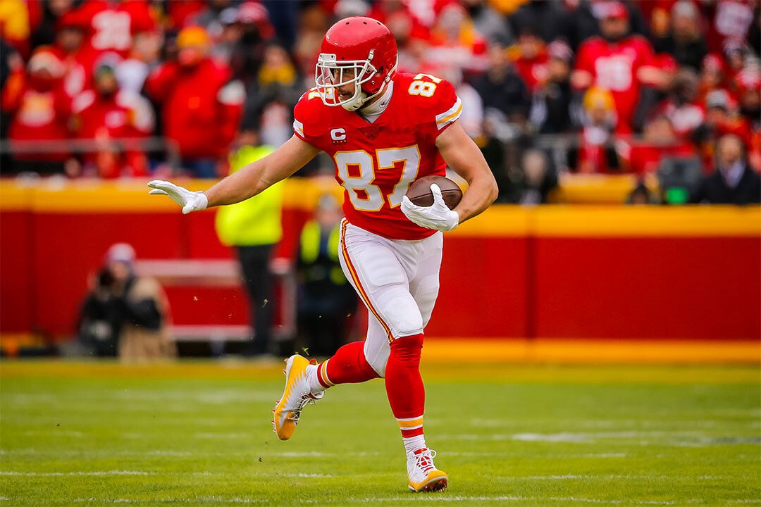 Travis Kelce Kansas City Chiefs American Football Player Wall A Jigsaw Puzzle