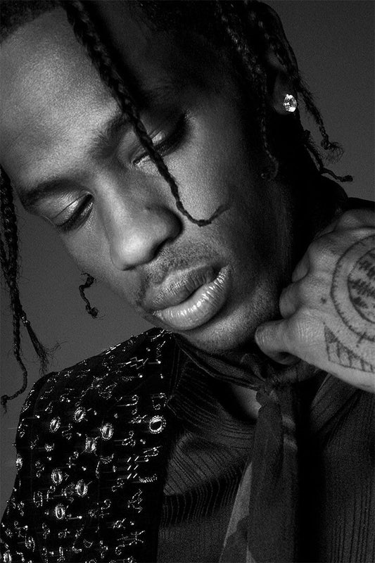 Travis Scott American Rapper Music Star Painting Jigsaw Puzzle