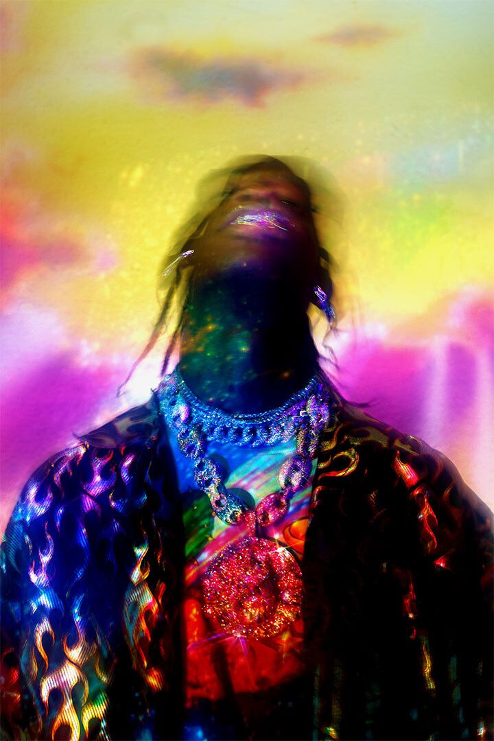 Travis Scott Astroworld Rap Music Painting Print Jigsaw Puzzle