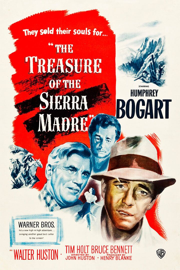 Treasure Of Sierra Madre Movie Action Drama Western Keychain