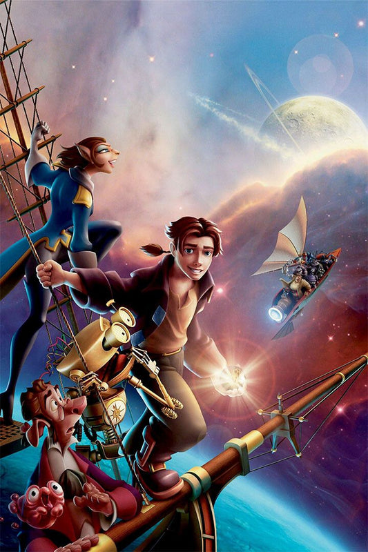 Treasure Planet Pirate Classic Movie Room Decor Jigsaw Puzzle