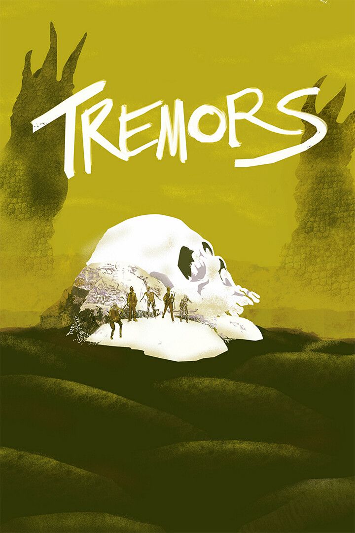 Tremors 1990 Horror Movie Monster Art Home Decor Jigsaw Puzzle