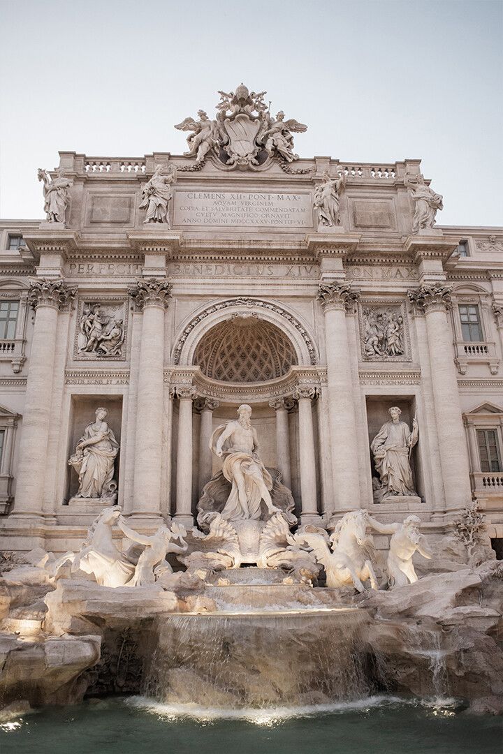 Trevi Fountain In Front Of Palazzo Poli In Rome Art Wall Decor Jigsaw Puzzle