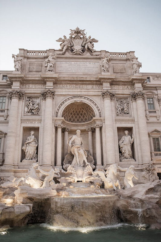 Trevi Fountain In Front Of Palazzo Poli In Rome Art Wall Decor Jigsaw Puzzle