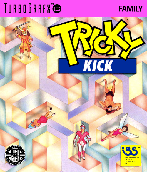 Tricky Kick Turbografx 16 Print Poster