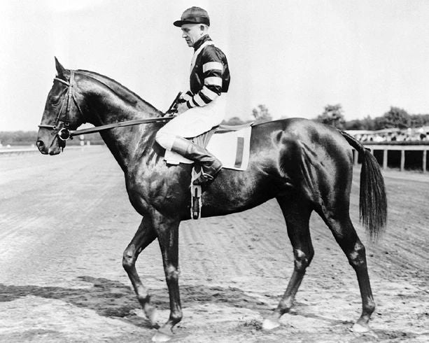 Triple Crown Racehorse War Admiral Glossy Magnet Print Charles Kurtsinger 1