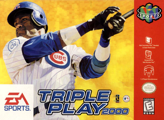 Triple Play 2000 N64 Print Poster