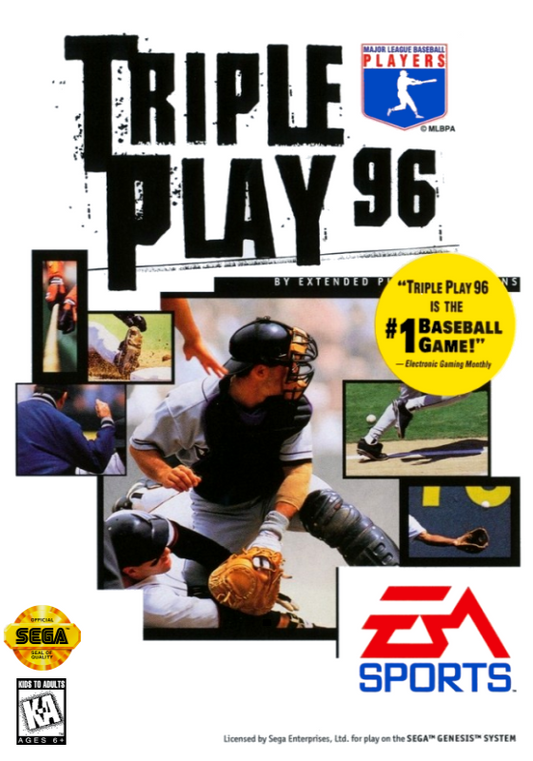 Triple Play 96 (Usa) Genesis Print Poster