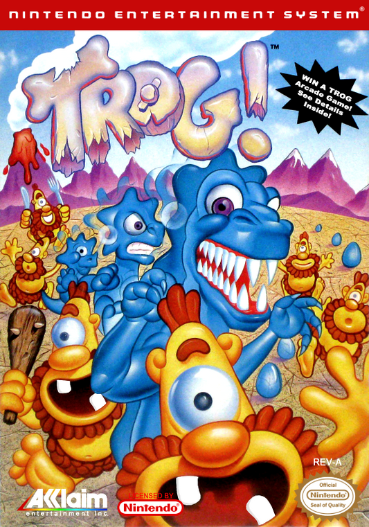 Trog! (Usa) Nes Print Poster