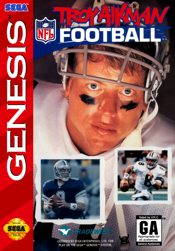 Troy Aikman Football (Usa) Genesis Print Poster