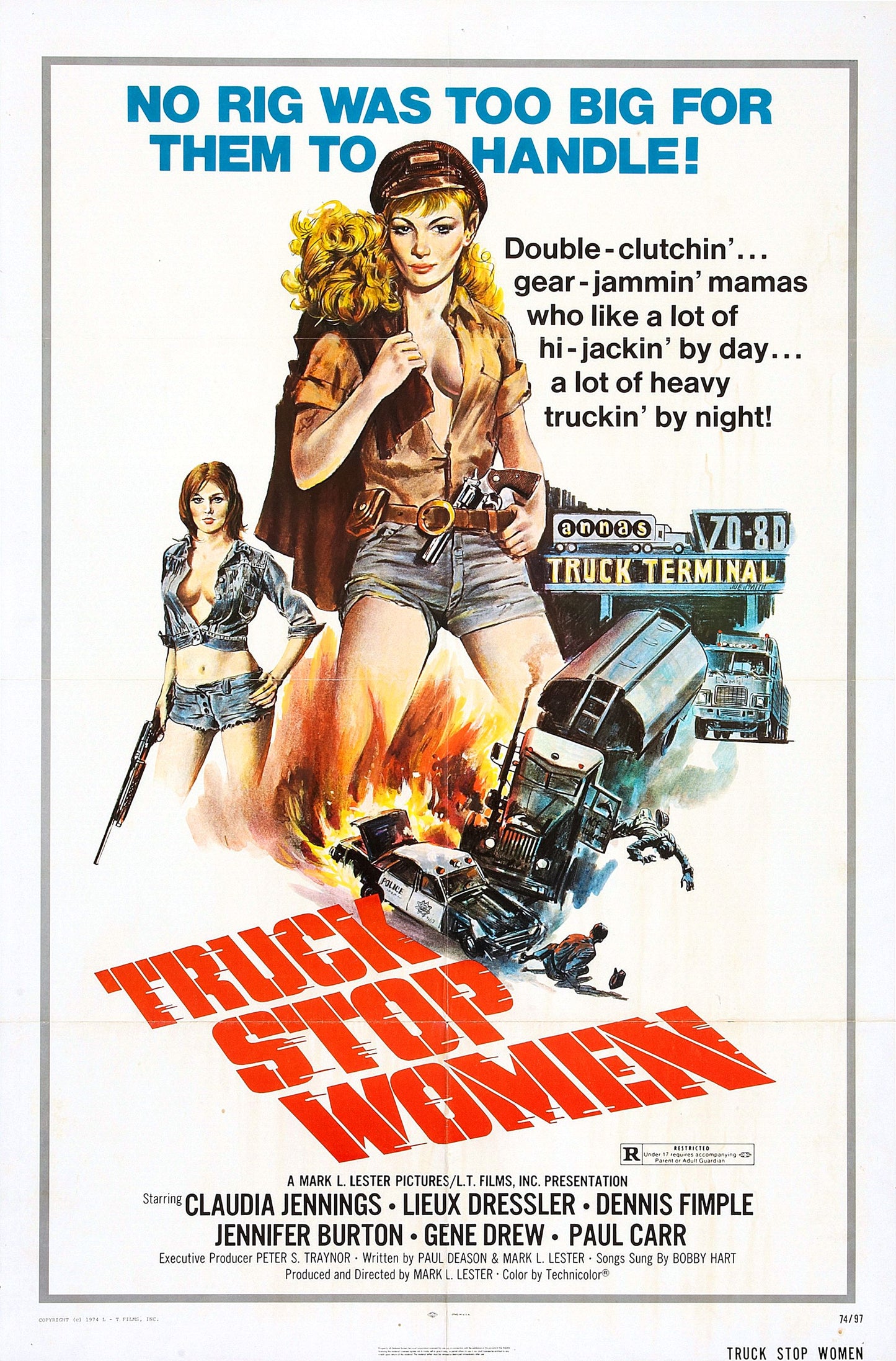 Truck Stop Women 01 Movie Magnet