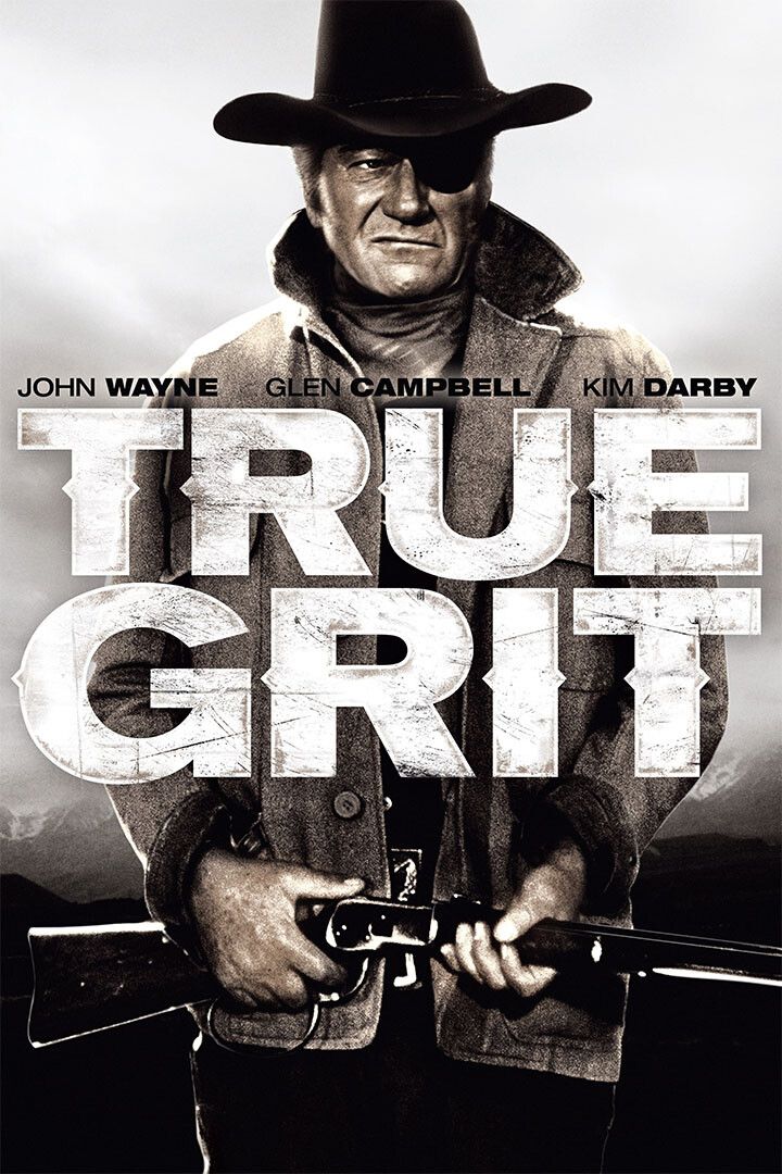 True Grit 1969 Movie Drama Western Painting Jigsaw Puzzle