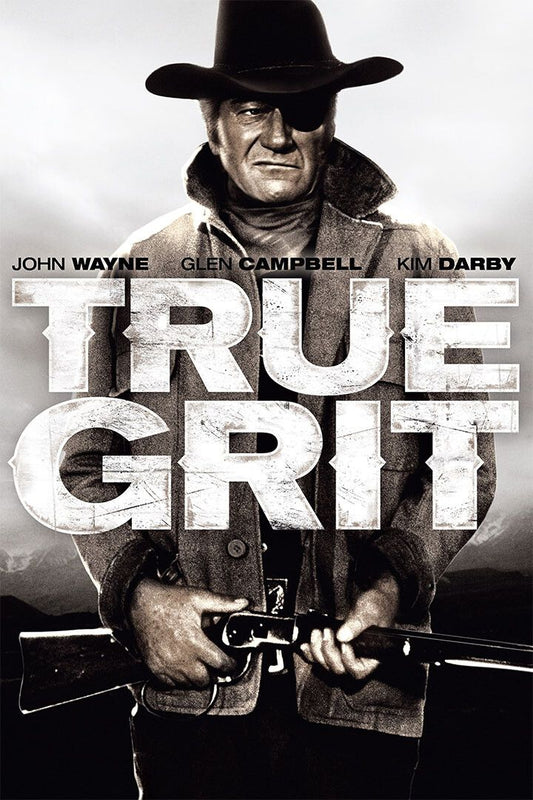 True Grit 1969 Movie Drama Western Painting Jigsaw Puzzle
