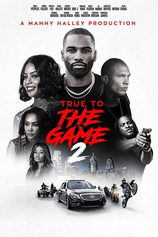 True To The Game 2 Crime Thriller Movie Cinema Film Jigsaw Puzzle