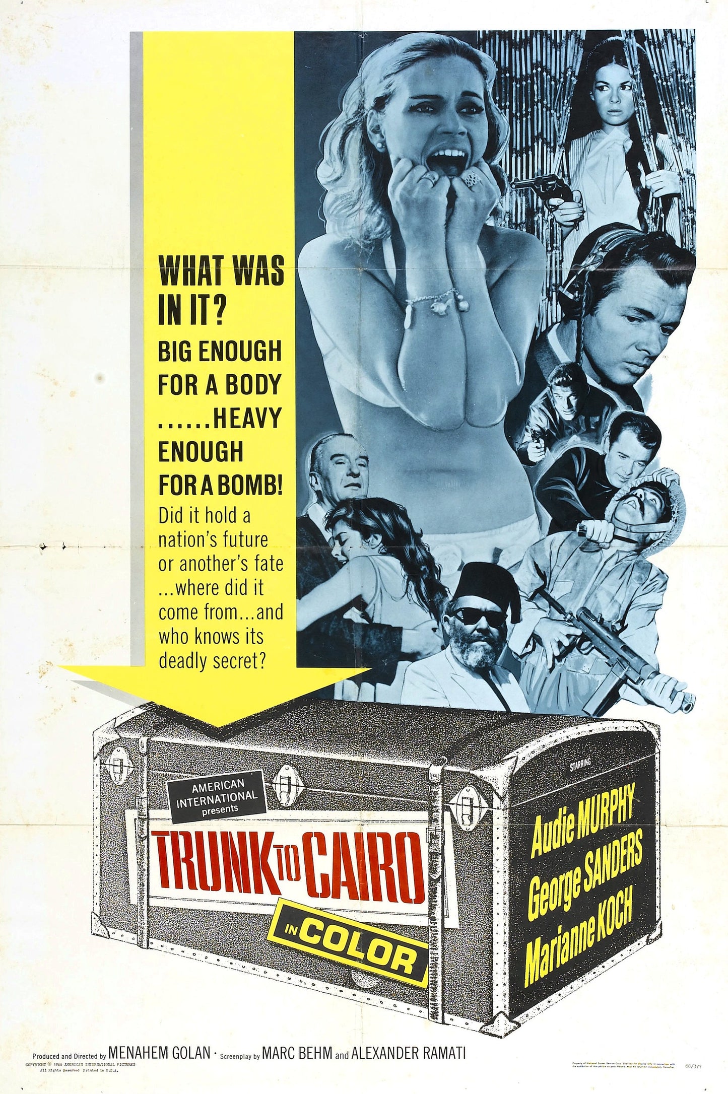 Trunk To Cairo 01 Movie Magnet