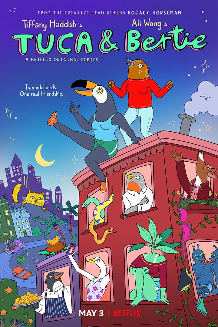 Tuca And Bertie Animation Comedy Fantasy Painting Wall Home Decor Jigsaw Puzzle
