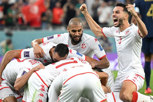 Tunisia National Football Team Goal Celebration Jigsaw Puzzle