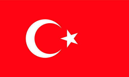 Turkey Flag Print Poster