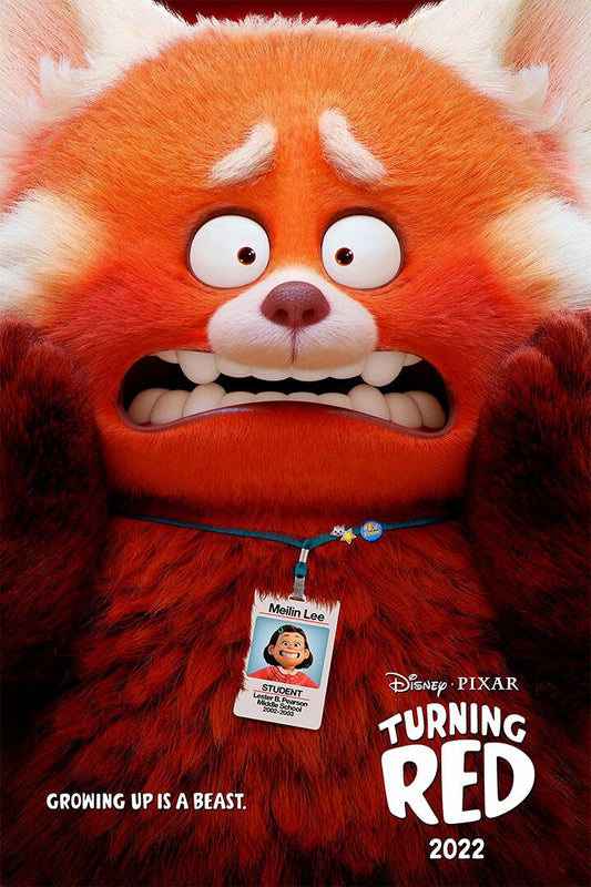 Turning Red 2022 Movie Print Painting Jigsaw Puzzle