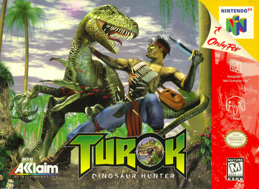 Turok Dinosaur Hunter N64 Print Poster