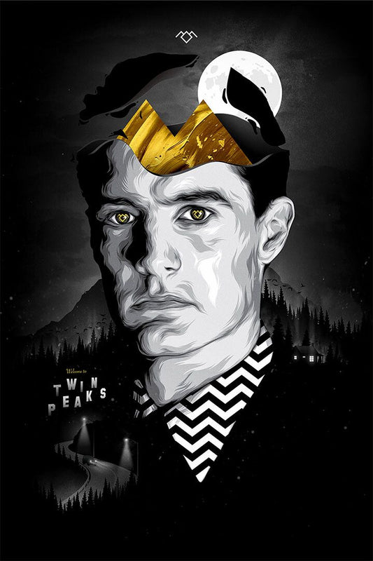 Twin Peaks Tv Series Show Drama Thriller Vintage Jigsaw Puzzle