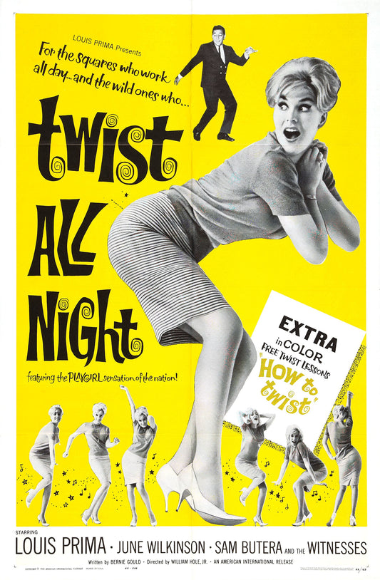 Twist All Night 01 Movie Magnet