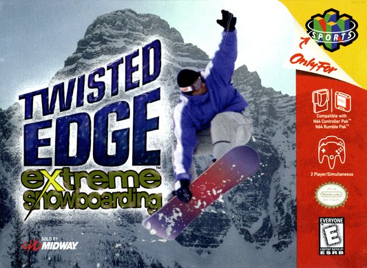 Twisted Edge Extreme Snowboarding N64 Print Poster