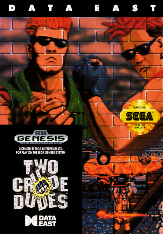 Two Crude Dudes (Usa) Genesis Print Poster