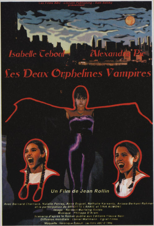 Two Orphan Vampires 01 Movie Magnet