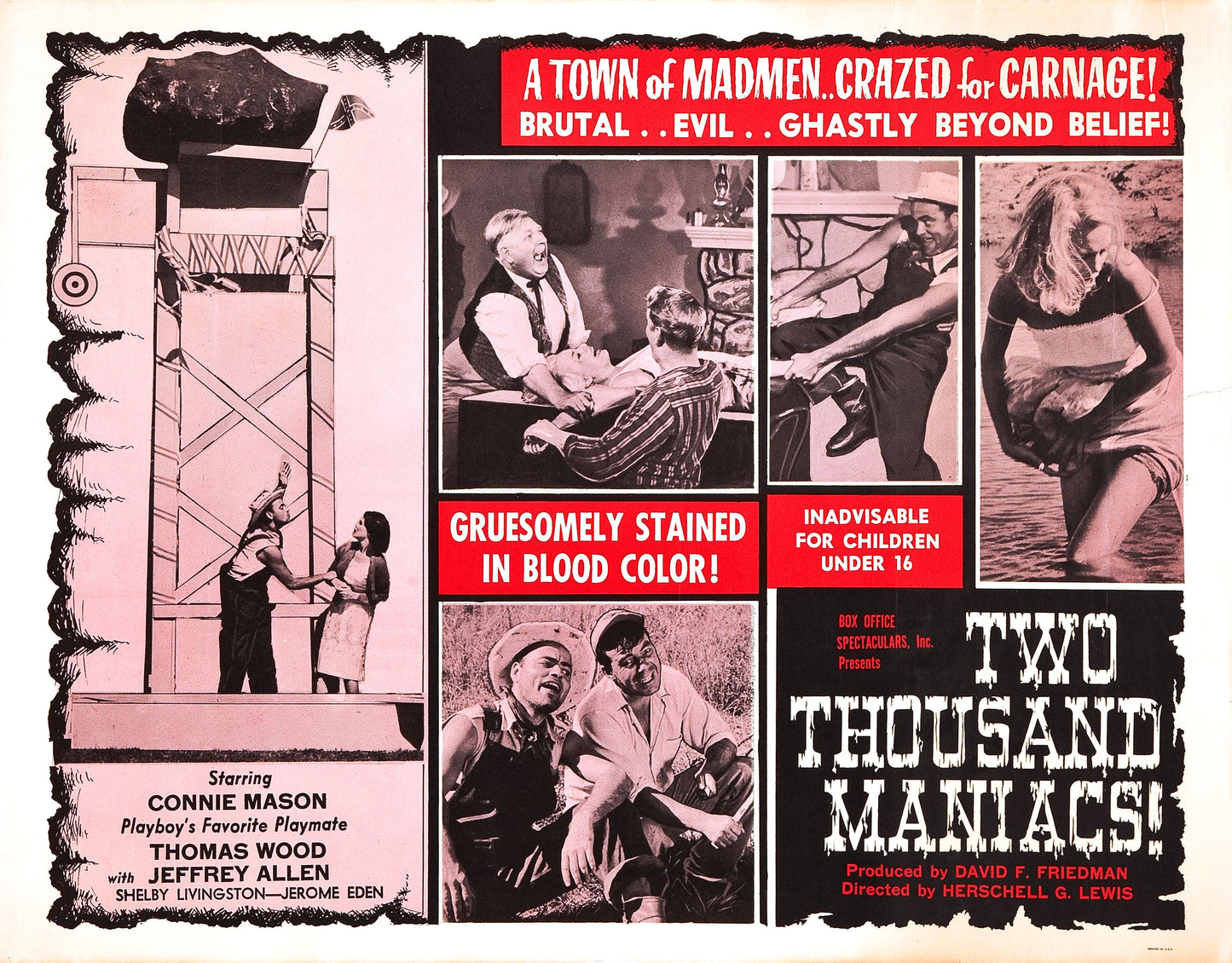 Two Thousand Maniacs 02 Movie Magnet