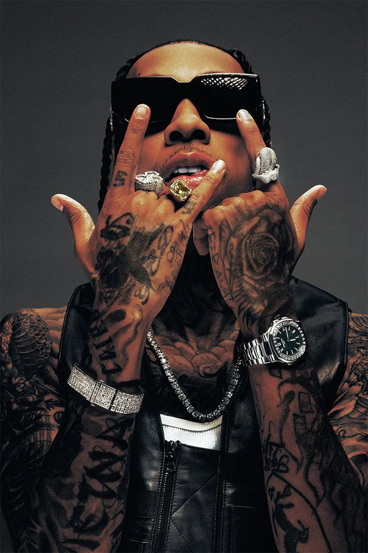 Tyga American Rap Singer Hip Hop Music Star Songwriter Jigsaw Puzzle