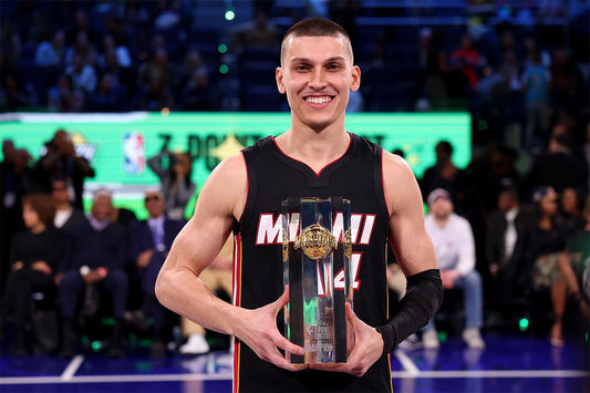 Tyler Herro Wins 2025 Starry 3Point Contest Champions Sports Jigsaw Puzzle