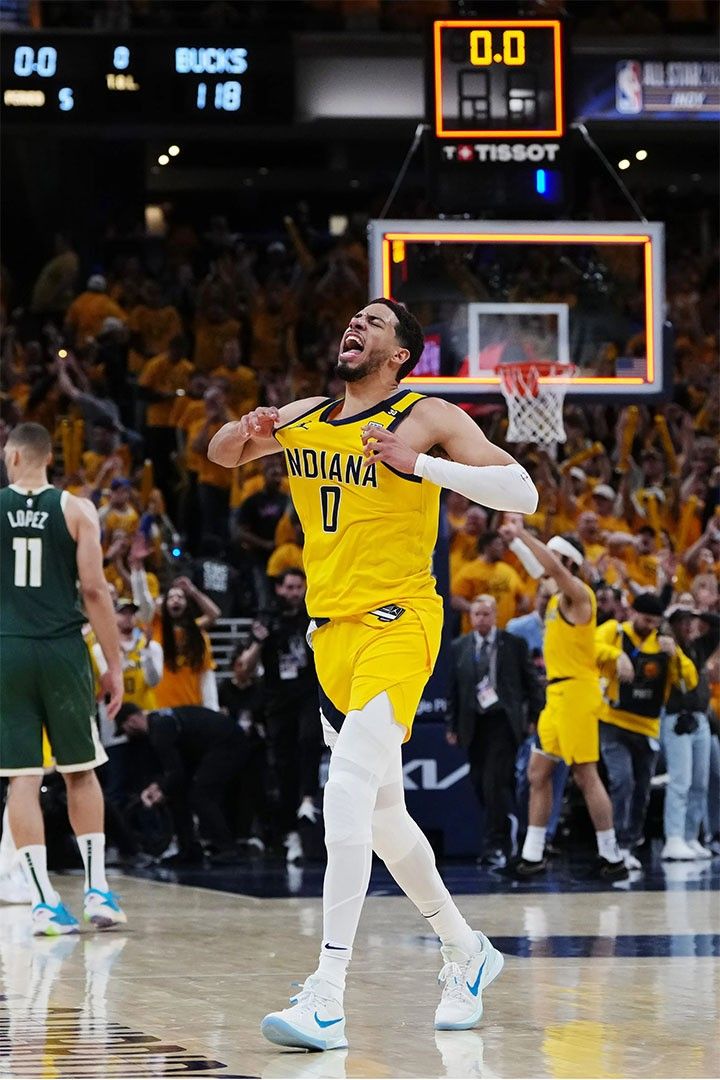 Tyrese Haliburton Indiana Basketball East Division Champs Fans Jigsaw Puzzle