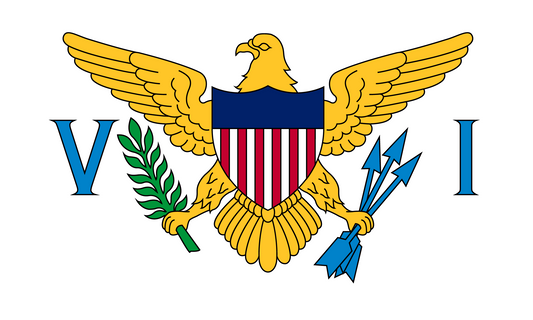 U.S. Virgin Islands Flag Keychain