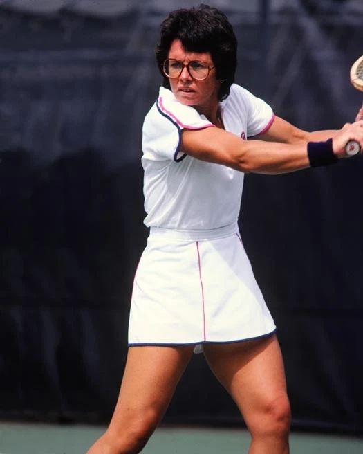 U.S. Tennis Legend Billie Jean King Glossy Magnet Magnet