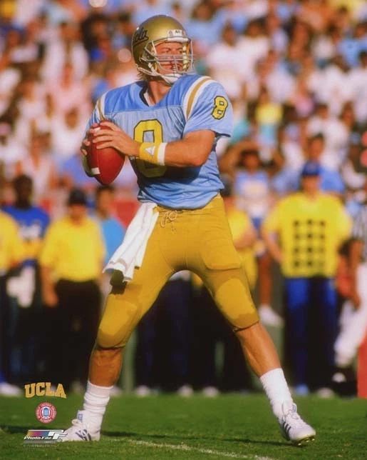 Ucla Bruins Troy Aikman Glossy Keychain College Football Print Ncaa Keychain