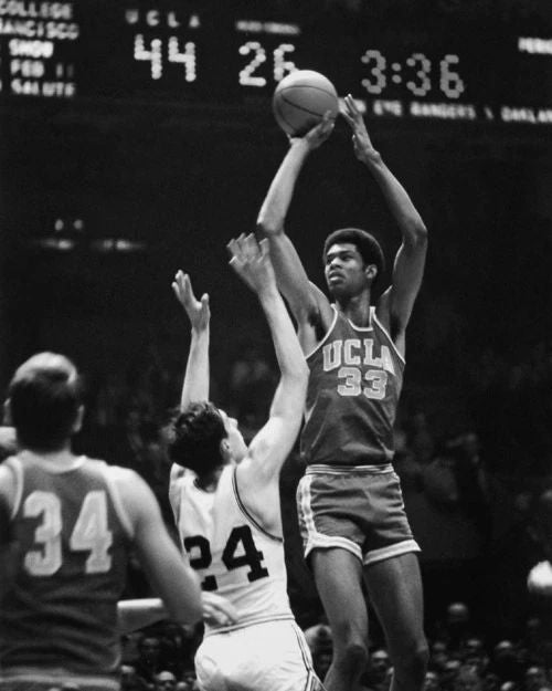 Ucla Lew Alcindor Kareem Abdul Jabbar Glossy Magnet Print Basketball Print
